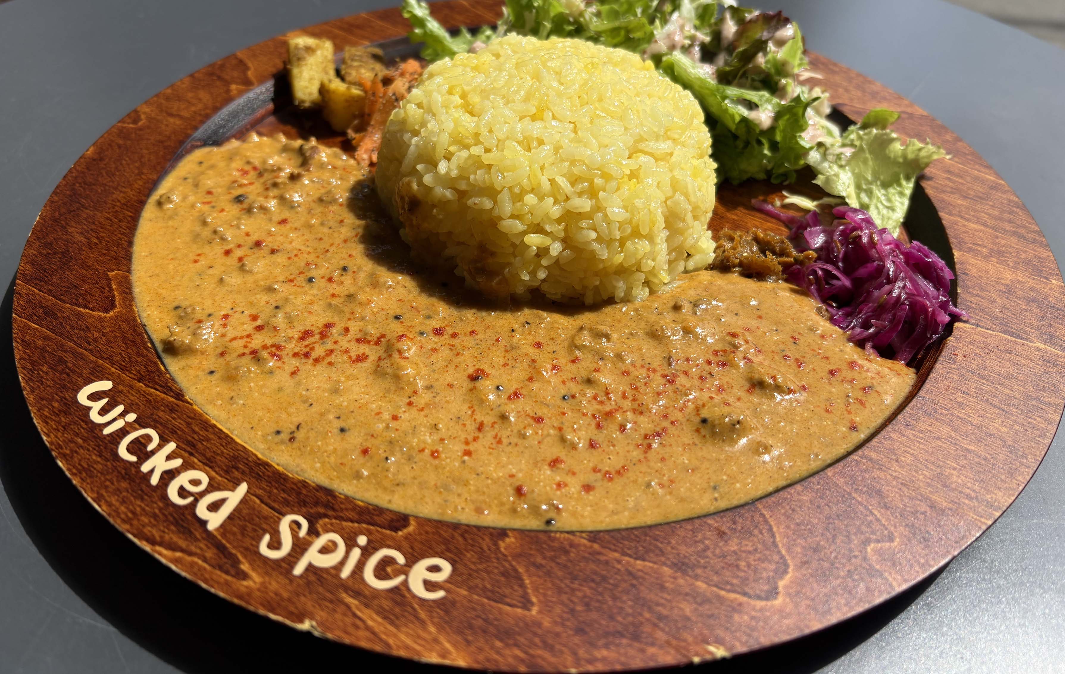 ココナッツキーマカレー