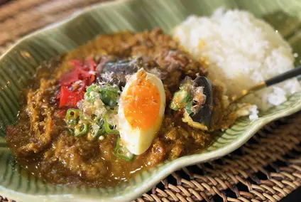 鰹だしのスープカレー