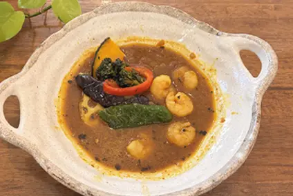 えびのスープカレー